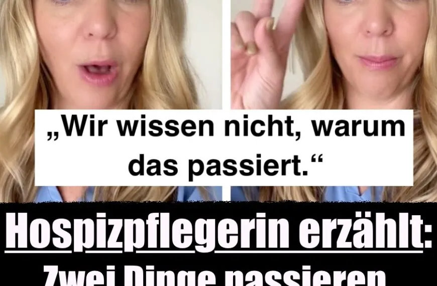 Unglaublich, aber wahr: Pflegerin enth&uuml;llt zwei Ph&auml;nomene kurz vor dem Tod!