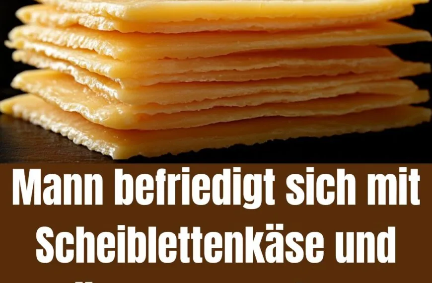 Bizarrer Fetisch endet t&ouml;dlich: Mann erstickt bei Selbstbefriedigung mit Scheiblettenk&auml;se!
