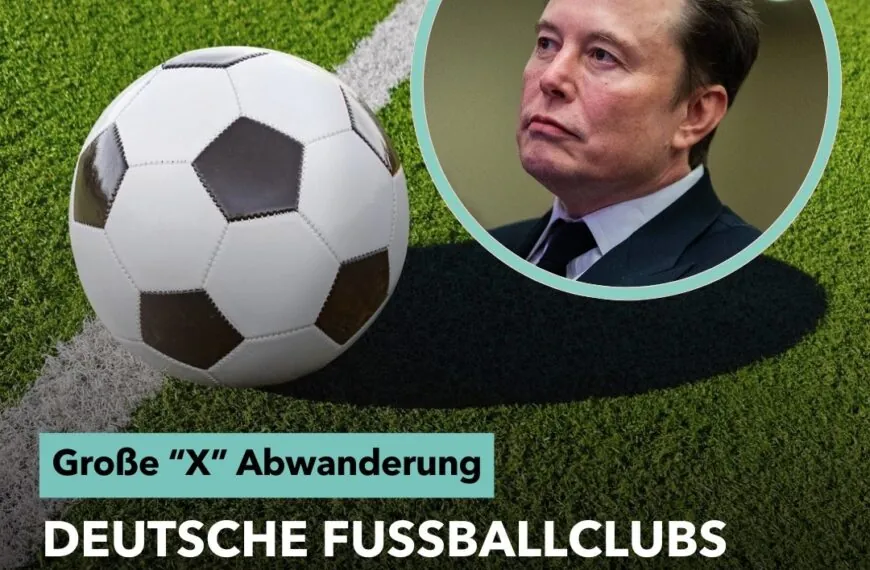 Deutsche Fußballclubs kehren X den Rücken – Warum die Abwanderung stattfindet