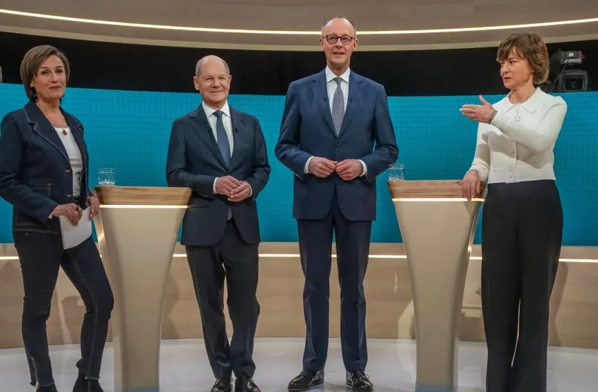 &bdquo;Er hat Scholz vernichtet!&ldquo; &ndash; Friedrich Merz dominiert TV-Duell und stellt die Weichen f&uuml;r den Kanzlerwechsel