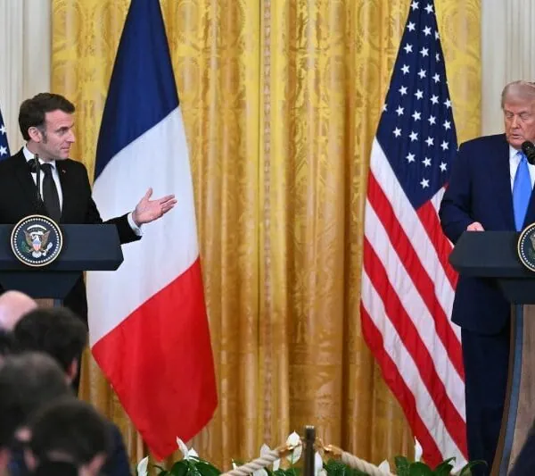 Trump und Macron im Ukraine-Zoff: Putin ist kein Diktator?