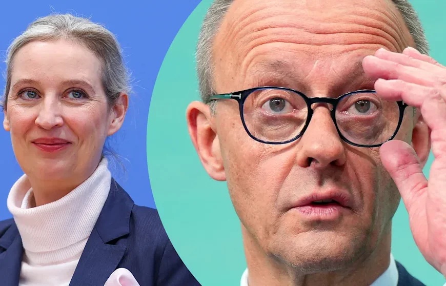Politisches Erdbeben im Sonntagstrend: AfD rückt Union bedrohlich nahe – Friedrich Merz unter Druck