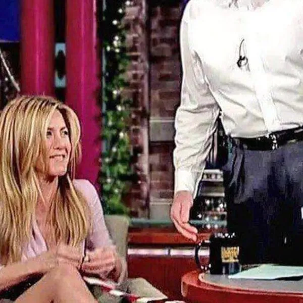 Die Frage von David Letterman, die Jennifer Aniston sichtlich unangenehm war