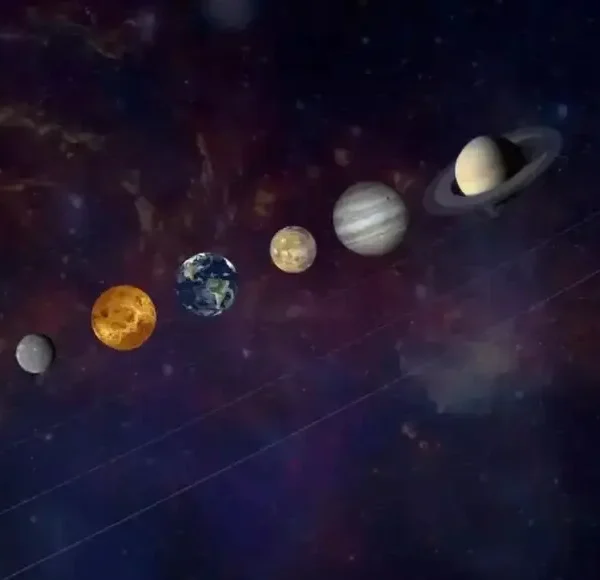 Spektakul&auml;res Himmelsschauspiel: Sieben Planeten in einer Linie