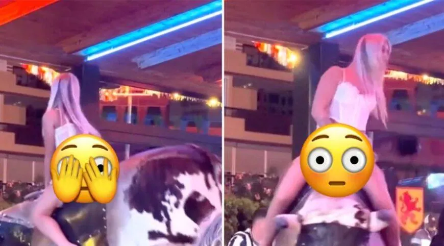 Nicht gerade die beste Wahl f&uuml;r den Bullenritt &ndash; und trotzdem ein voller Erfolg