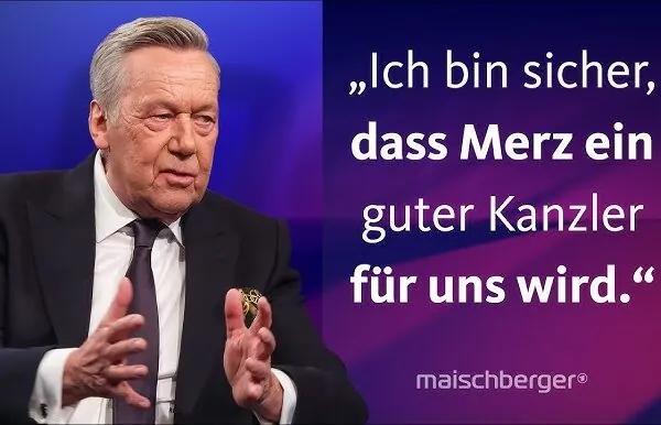 Roland Kaiser &uuml;berrascht mit Lob f&uuml;r Friedrich Merz &ndash; klare Worte bei Maischberger