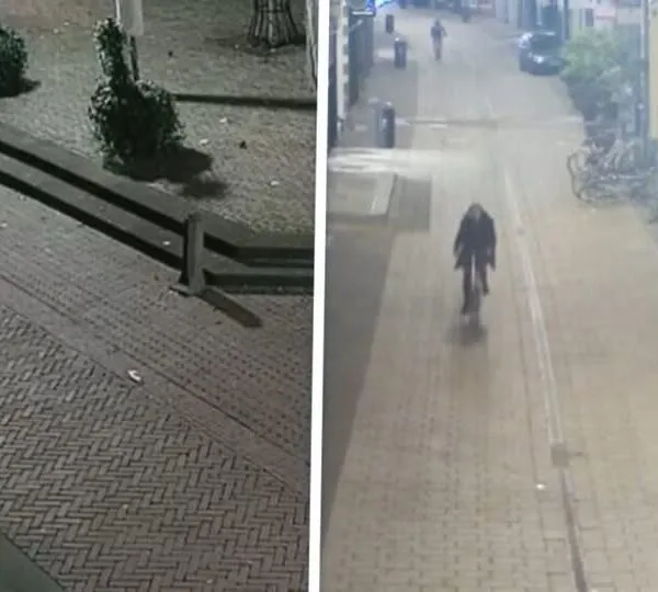 Frau (21) von Fahrrad getreten und unangemessen berührt von Gruselgestalt in Düsseldorf