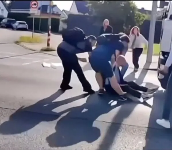 Nachbarschaft greift bei Protestaktion ein: „Das geht uns zu weit“