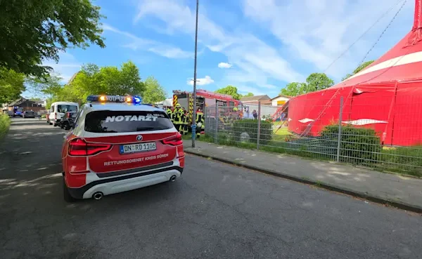 Tragödie im Zirkuszelt: 17 Kinder bei Brand in Aldenhoven verletzt