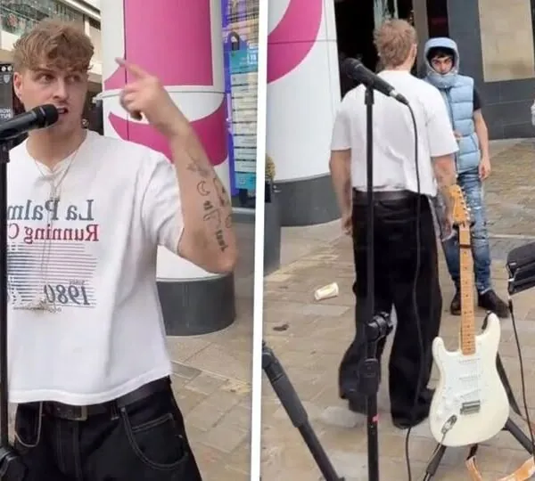 Leeds: Straßenmusiker James Allan zeigt wahre Größe nach unangenehmer Begegnung