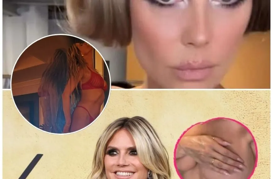 Heidi Klum überrascht: Mutiger Moment oben ohne im Netz