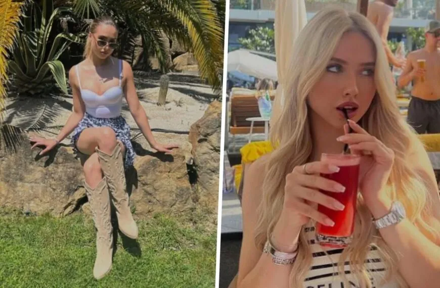 Shania Geiss zeigt Bein – doch ihre Schuhe sorgen für Gesprächsstoff
