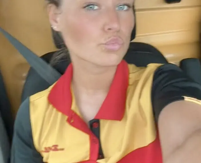 DHL-Zustellerin Naomi geht wie ein Lauffeuer durchs Internet