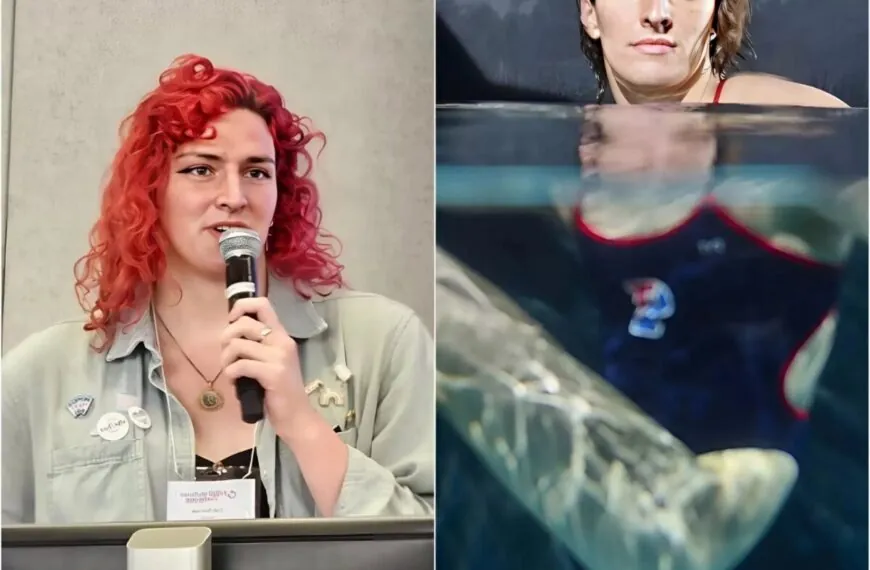 Lia Thomas beendet ihre Karriere im Frauenschwimmen nach Olympia-Ausschluss