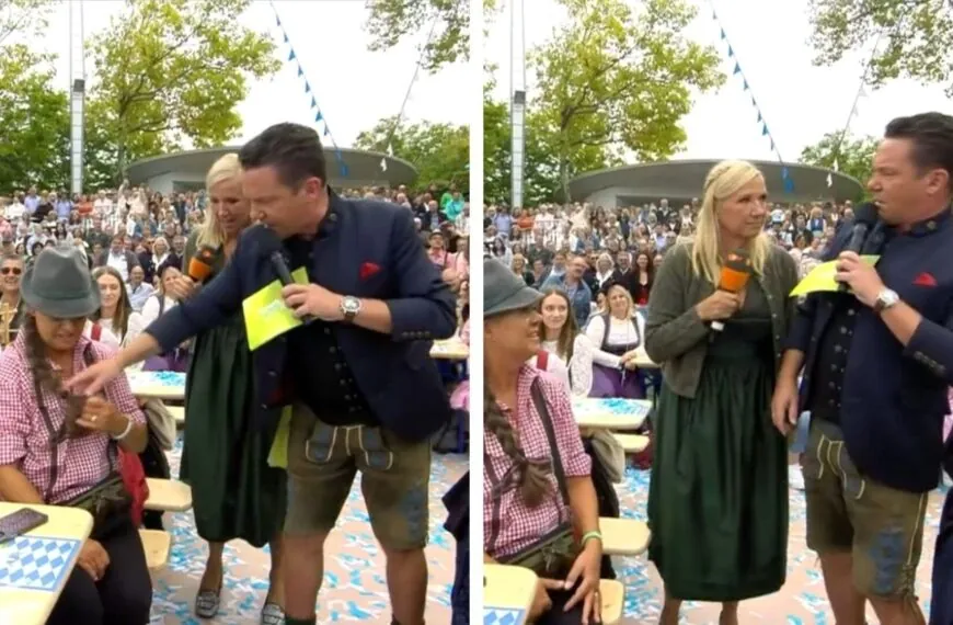 „Wir lieben uns“: Kiewel knutscht Mross live im „Fernsehgarten“
