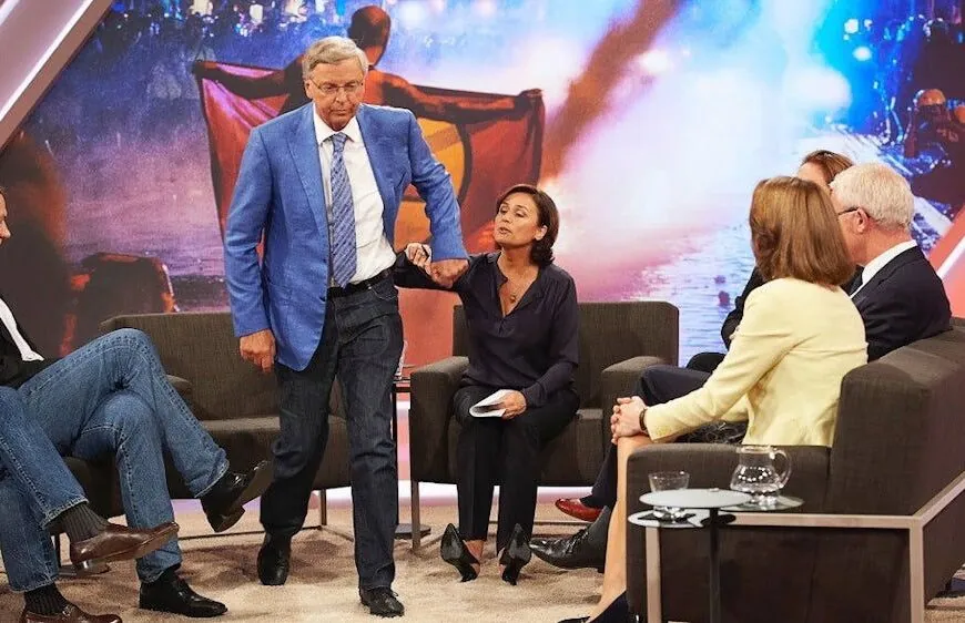 Maischberger-Eklat! Wolfgang Bosbach auf 180 &ndash; verl&auml;sst w&uuml;tend das Studio!