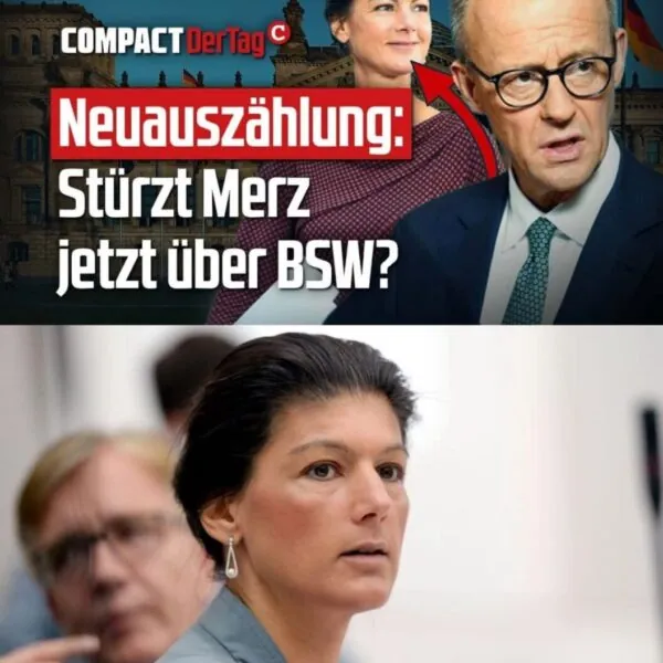 Wahl-Beben in Berlin: Wie 9.529 Stimmen die Kanzlerschaft von Friedrich Merz st&uuml;rzen k&ouml;nnten