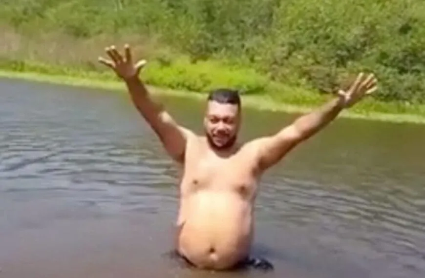 Der Moment, in dem ein idyllischer Badetag im Dschungel zum Albtraum wurde