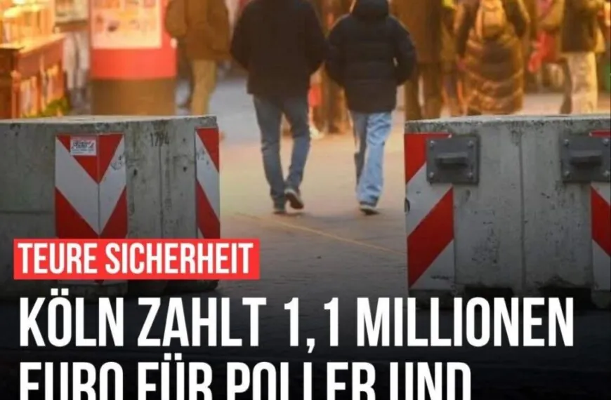 Teure Sicherheit: Warum Köln 1,1 Millionen Euro für Poller und Wachleute auf Weihnachtsmärkten ausgibt