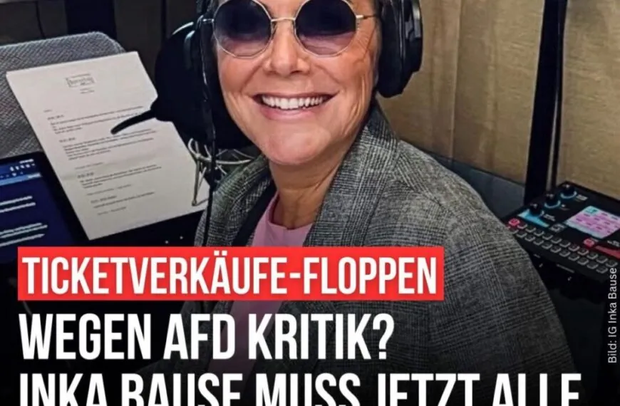 Inka Bause muss Ostdeutschland-Tour absagen – liegen die Gründe wirklich an ihrer AfD-Kritik?