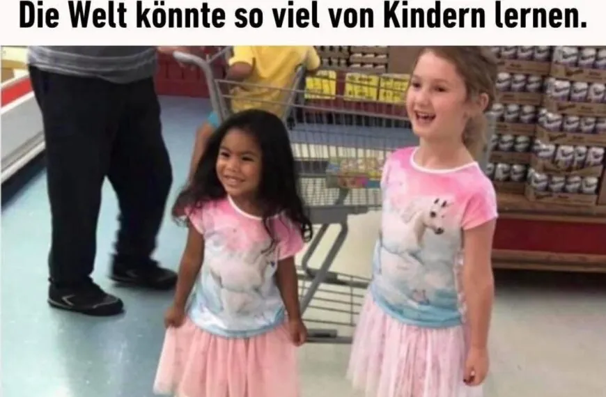 &bdquo;Papa, guck mal &ndash; ich habe einen Zwilling!&ldquo; &ndash; Wie zwei kleine M&auml;dchen im Supermarkt die Welt an Menschlichkeit erinnern