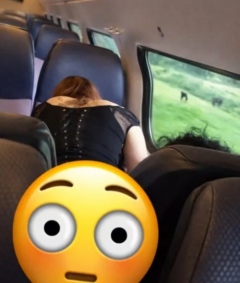 Unterwegs im Regionalzug von Frankfurt nach Darmstadt &ndash; wo so etwas offenbar einfach passieren kann