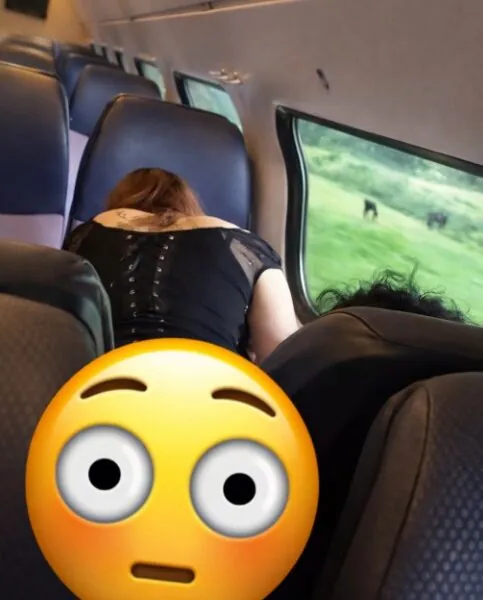 Unterwegs im Regionalzug von Frankfurt nach Darmstadt &ndash; wo so etwas offenbar einfach passieren kann