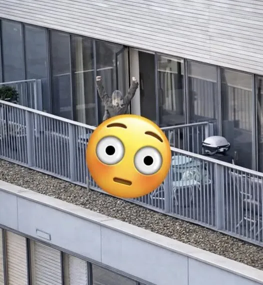 Unterdessen irgendwo auf einem Balkon in Amsterdam