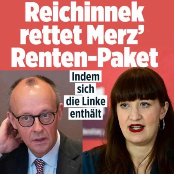 Rentenpaket passiert Bundestag – Enthaltung der Linken ermöglicht Regierungsmehrheit