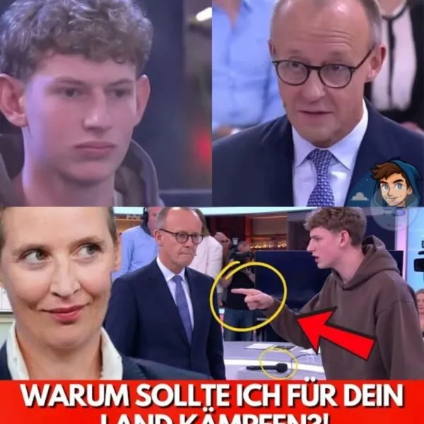 Der TV-Eklat des Jahres: Junger Mann stellt Merz bloß – und löst eine politische Schockwelle in Deutschland aus!