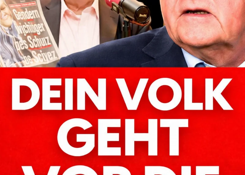 Politischer Eklat im Studio: Peter Hahne h&auml;lt Zeitung hoch &ndash; Steinmeier reagiert sprachlos
