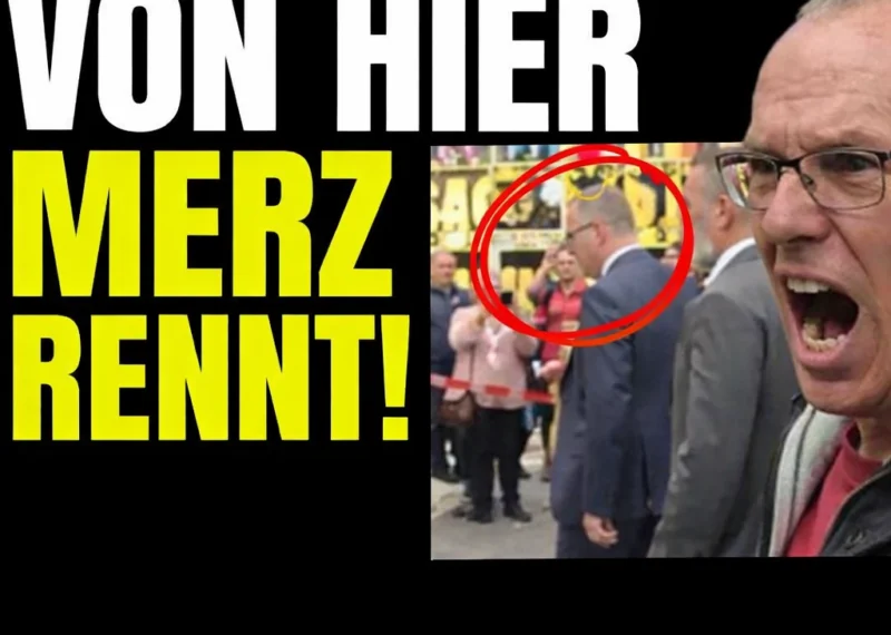 Aufregung bei &ouml;ffentlichem Termin: Warum Friedrich Merz pl&ouml;tzlich im Mittelpunkt eines Zwischenfalls stand