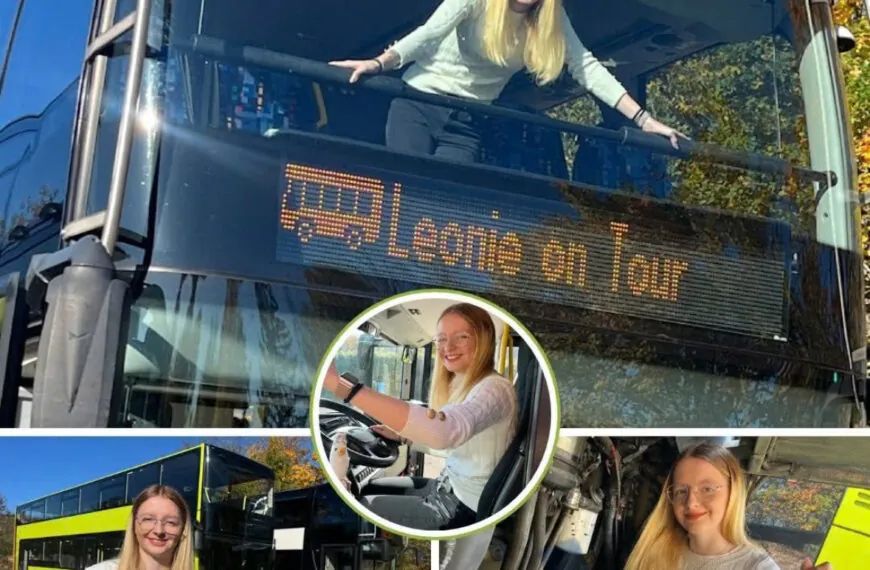 Die jüngste Busfahrerin Bayerns: Wie Leonie mit 18 Jahren Verantwortung übernimmt und täglich einen 16-Tonnen-Riesen lenkt