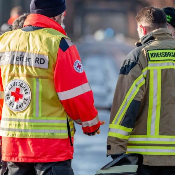 Treppeneinsturz bei Rettungseinsatz in Baden-Württemberg: Mehrere Einsatzkräfte verletzt Ein routinemäßiger Rettungseinsatz entwickelte sich am Dienstag in Baden-Württemberg zu einem folgenschweren Unglück. In der Gemeinde Oppenweiler kam es während eines laufenden Einsatzes zu einem Einsturz im Treppenhaus eines Wohngebäudes. Mehrere Einsatzkräfte wurden dabei verschüttet und verletzt, darunter Angehörige der Feuerwehr sowie des Deutschen Roten Kreuzes. Auch ein Bewohner des Hauses zog schwere Verletzungen davon. Nach bisherigen Erkenntnissen ereignete sich der Vorfall, als Rettungskräfte dabei waren, einen Patienten aus einer Wohnung zu transportieren. Während dieses Einsatzes brach plötzlich ein Teil des Treppenhauses ein. Die Einsatzkräfte, die sich zu diesem Zeitpunkt im Gebäude…