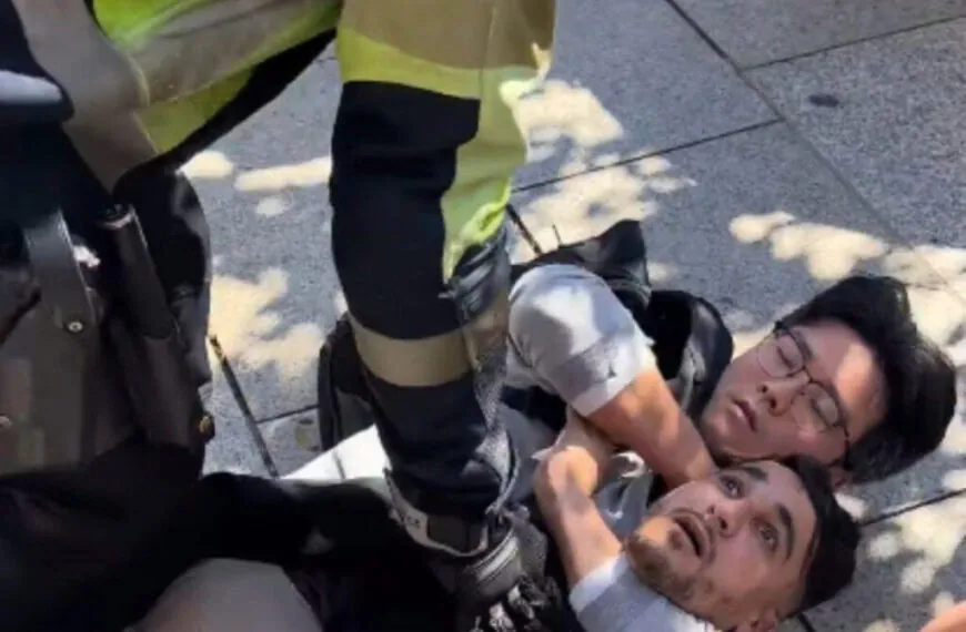 Tourist verhindert dreisten Diebstahl und h&auml;lt T&auml;ter bis zum Eintreffen der Polizei fest