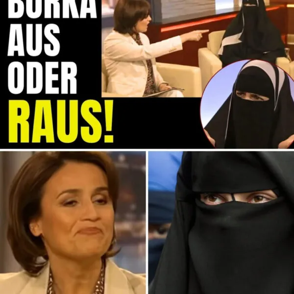 Heftiger Eklat im TV-Studio: Burka-Debatte sorgt f&uuml;r Entsetzen und neue Diskussionen in Deutschland