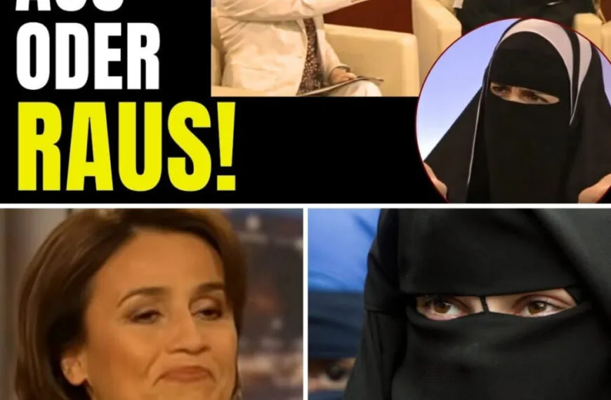 Heftiger Eklat im TV-Studio: Burka-Debatte sorgt f&uuml;r Entsetzen und neue Diskussionen in Deutschland