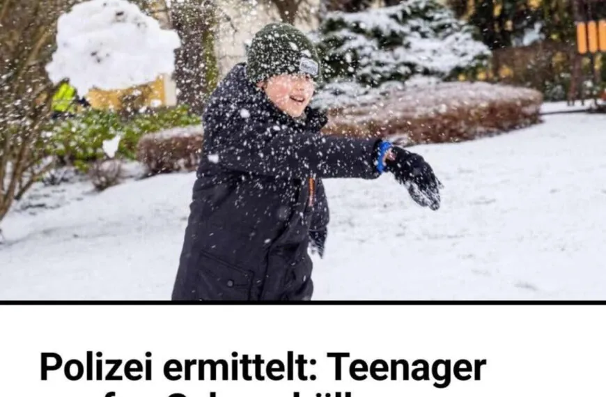 Schneeballw&uuml;rfe mit ernsten Folgen: Wenn jugendlicher Leichtsinn den Stra&szlig;enverkehr gef&auml;hrdet