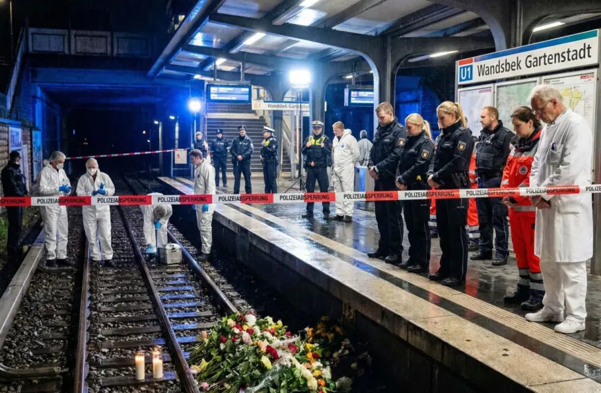 Trag&ouml;die an der U-Bahn-Station Wandsbek Markt: Ein Schock f&uuml;r Hamburg und viele offene Fragen