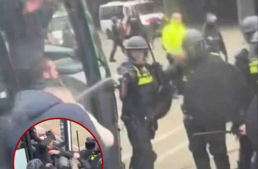 Polizeieinsatz nach Fu&szlig;ballspiel sorgt f&uuml;r Diskussionen &uuml;ber Verh&auml;ltnism&auml;&szlig;igkeit