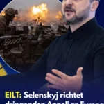 Selenskyj warnt vor gr&ouml;&szlig;erer Eskalation im Ukraine-Krieg