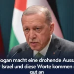 Erdoğan sorgt mit scharfen Aussagen &uuml;ber Israel f&uuml;r internationale Spannungen