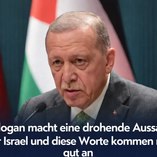 Erdoğan sorgt mit scharfen Aussagen &uuml;ber Israel f&uuml;r internationale Spannungen