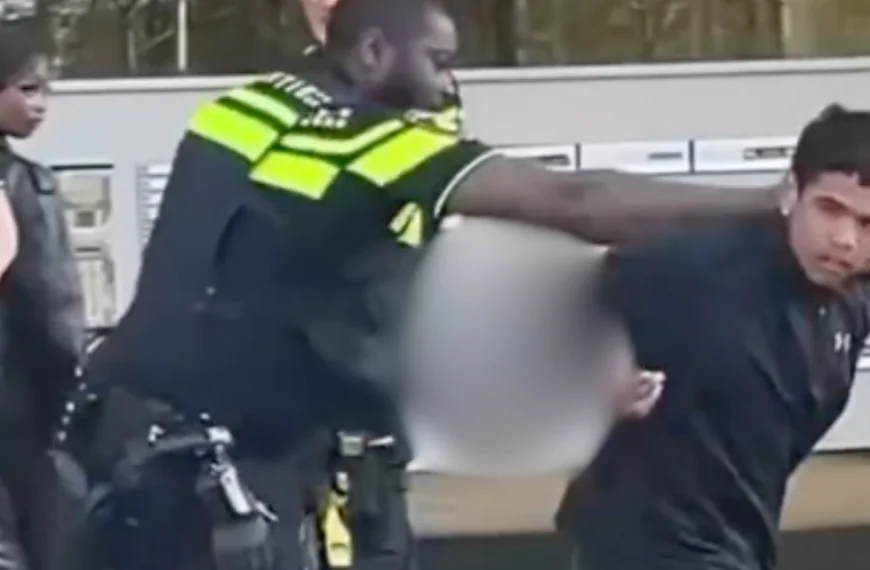 „Schockierender Moment festgehalten: Frecher Junge bekommt harte Lektion von Polizist“