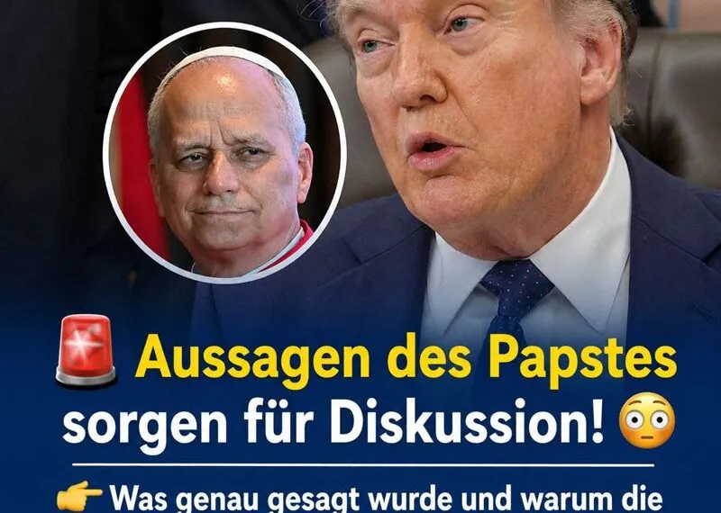 Papst Leo und Donald Trump: Diskussion &uuml;ber Aussagen und &ouml;ffentliche Klarstellungen