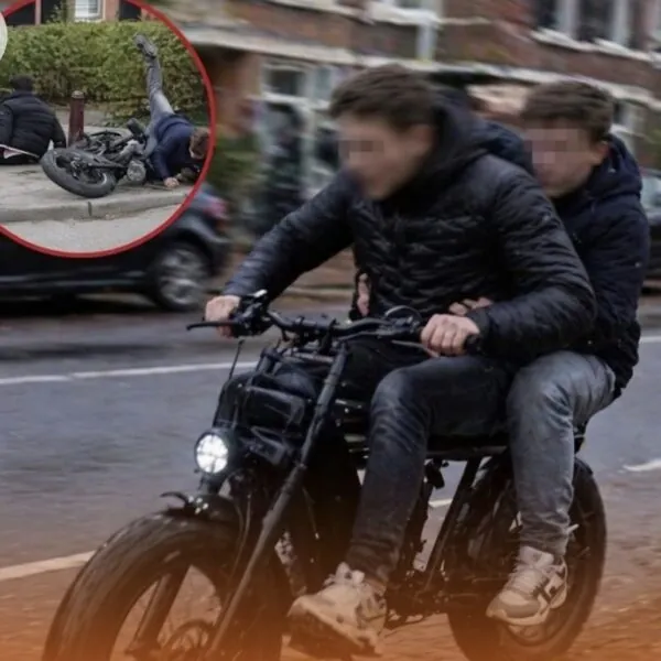 Sekunden sp&auml;ter fliegen sie durch die Luft &ndash; dieses Video schockt gerade ganz Europa